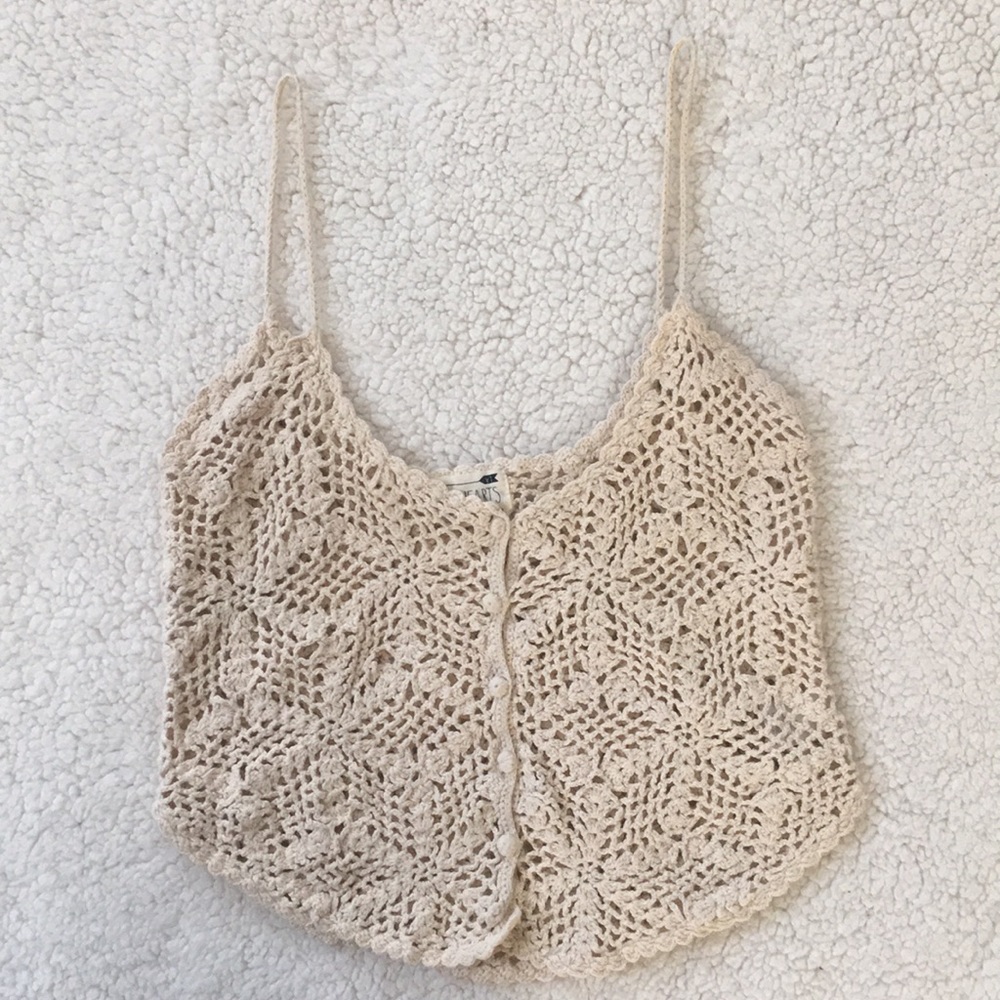 L.A. Hearts Crochet top